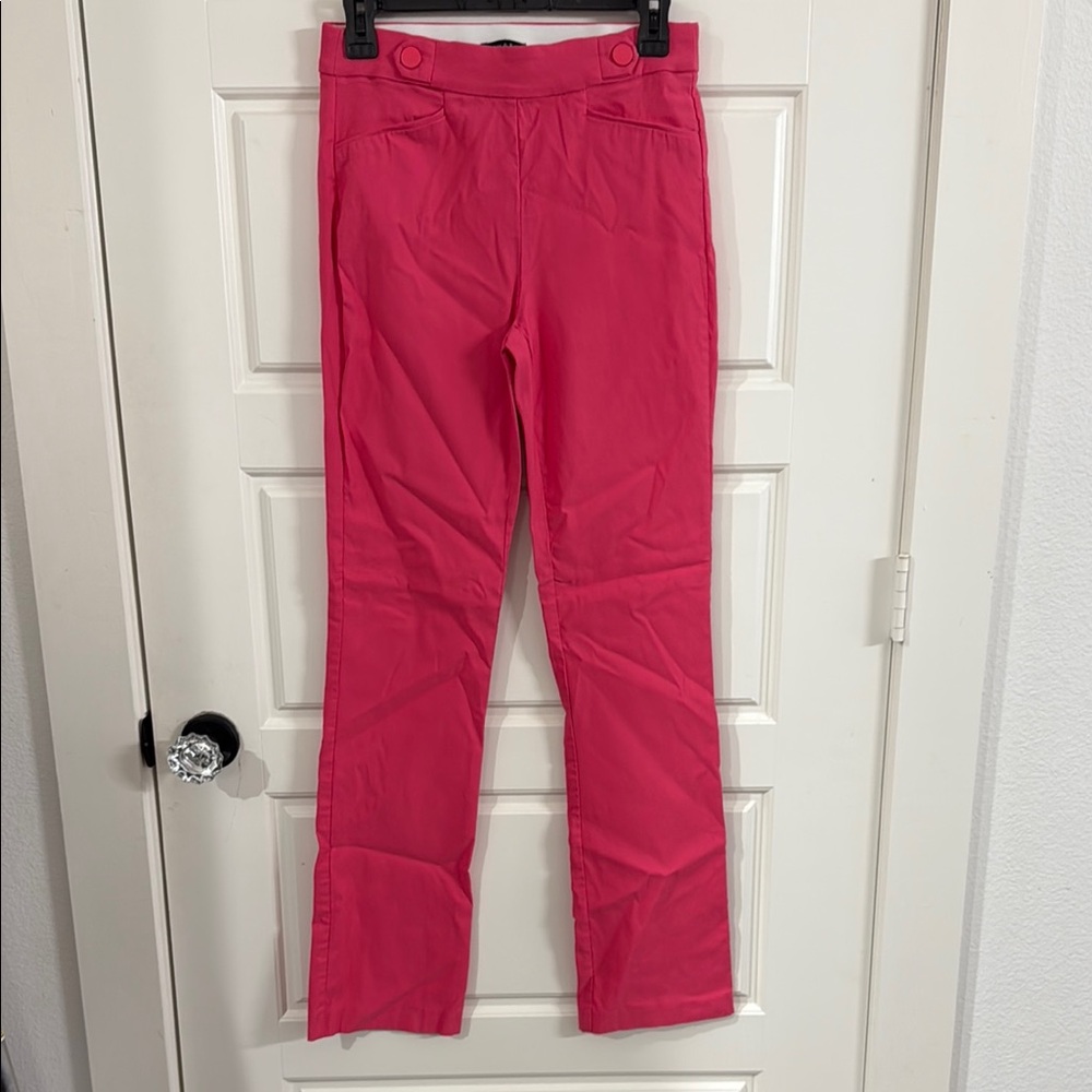 Women's Straight Leg Pants - Pink